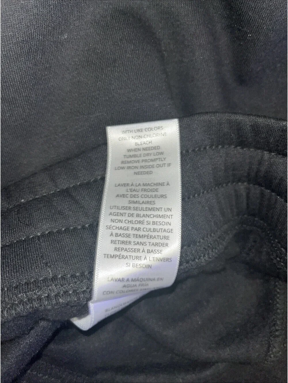 True Religion Embroidered Patch Jogger Men’s Large Jet Black MSRP $114